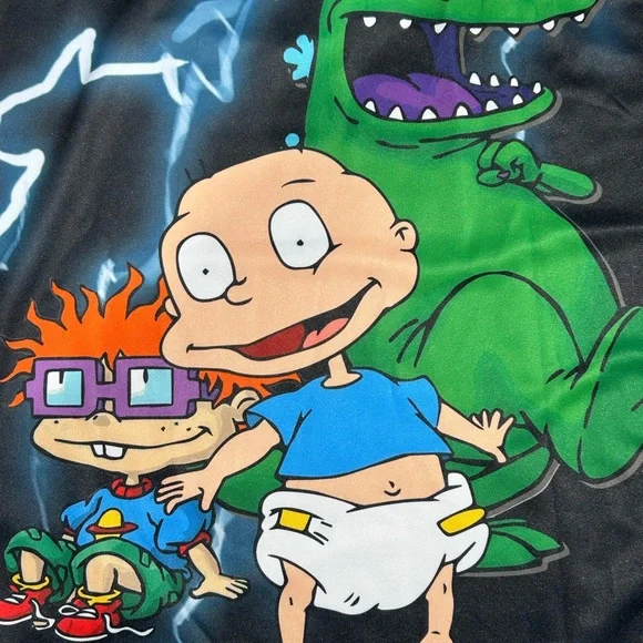 Rugrats “Reptar” Basketball Jersey By Headgear Classics Size 6XL - Picture 6 of 7